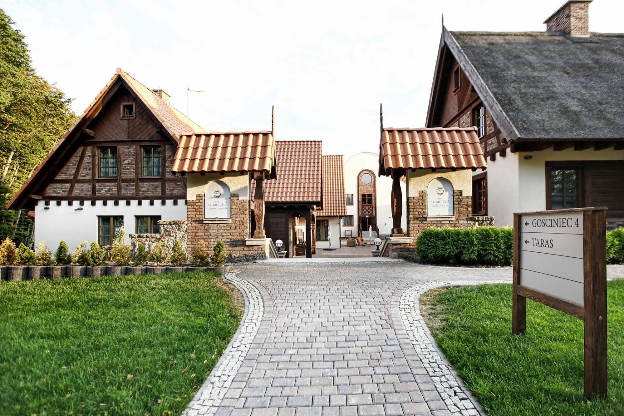 Hotel Aubrecht Country Spa Resort Przechlewo Exteriör bild